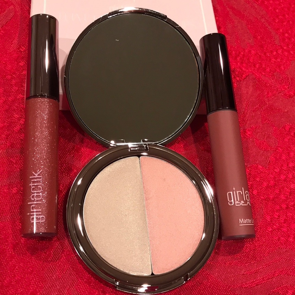 Girlactik That Glow & Those Lips 3 pc Set-NEW